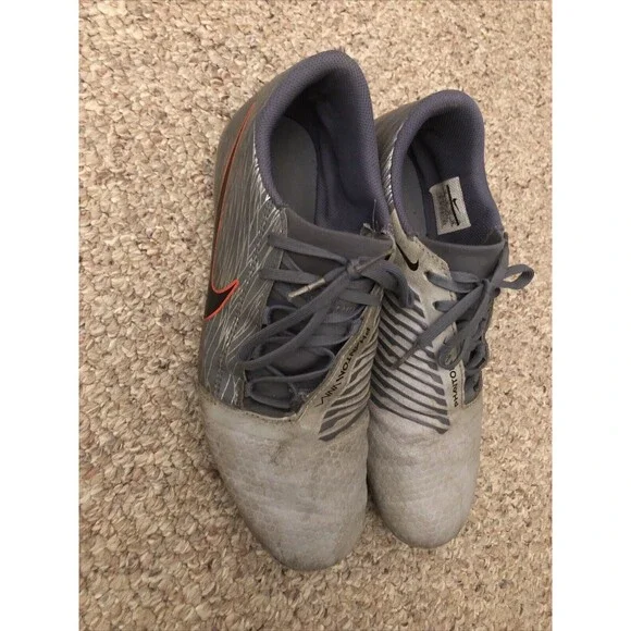 Nike Phantom Venom Elite FG Cleats Grey ACC Adult Size 10 - Picture 2 of 8